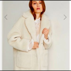BGBGMaxAzria Luxury Faux Fur Coat